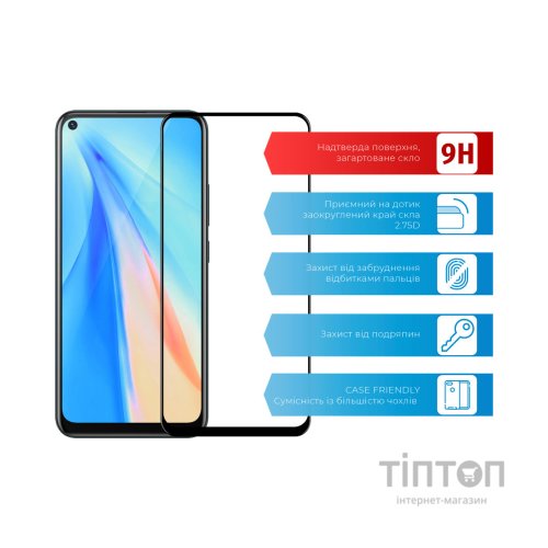 Скло захисне ACCLAB Full Glue VIVO Y30 (1283126508967)