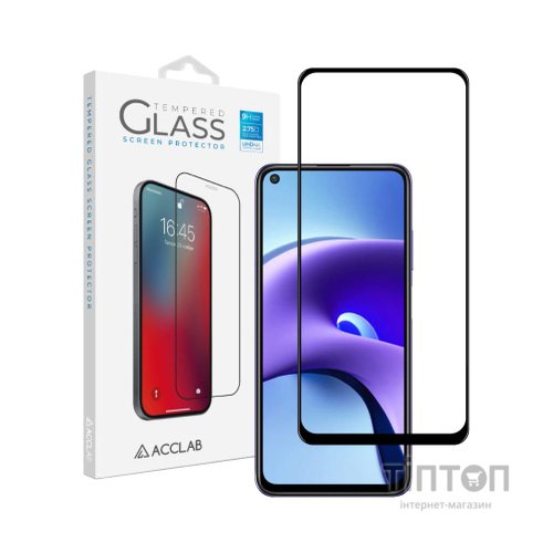 Скло захисне ACCLAB Full Glue Xiaomi Redmi Note 9T (1283126510571)