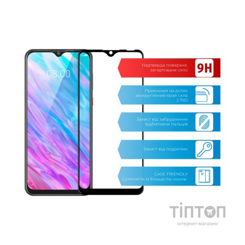 Скло захисне ACCLAB Full Glue ZTE Blade 20 (1283126508905)