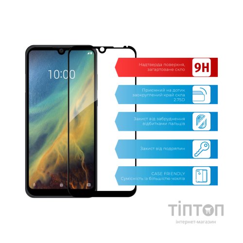 Скло захисне ACCLAB Full Glue ZTE Blade A51 Lite (1283126535260)