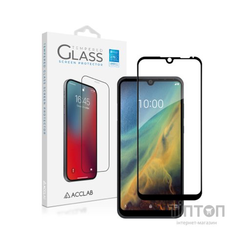 Скло захисне ACCLAB Full Glue ZTE Blade A51 Lite (1283126535260)