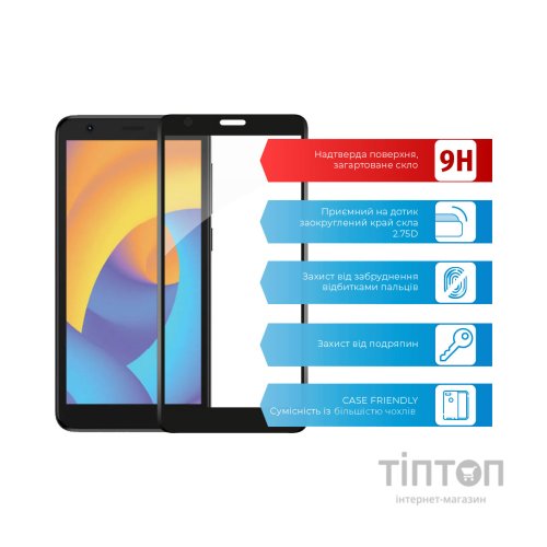 Скло захисне ACCLAB Full Glue ZTE Blade L9 (1283126517723)