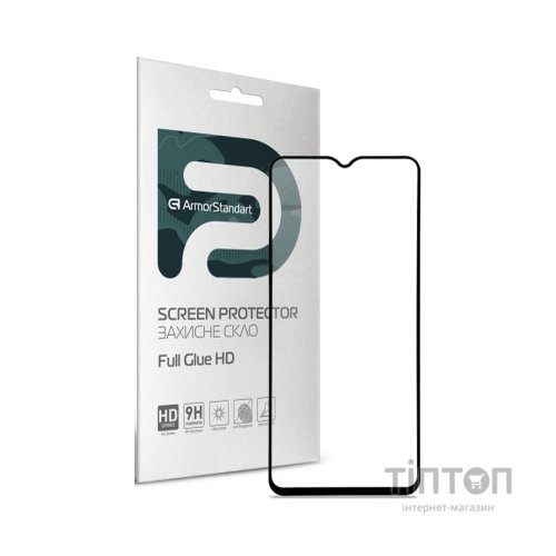 Скло захисне Armorstandart Full Glue HD TECNO POP 4 Pro (BC3) Black (ARM65104)
