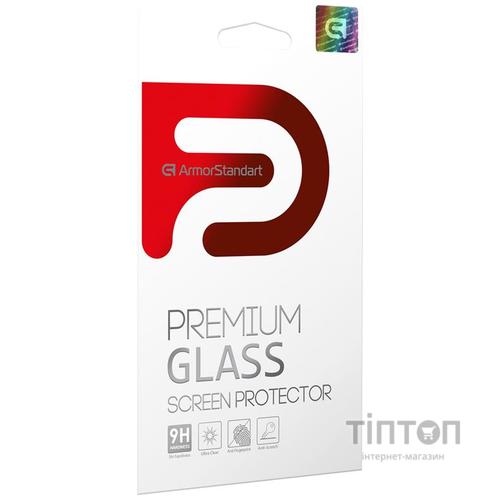 Скло захисне Armorstandart Full Glue Huawei Y6p 2020 Black (ARM56724)