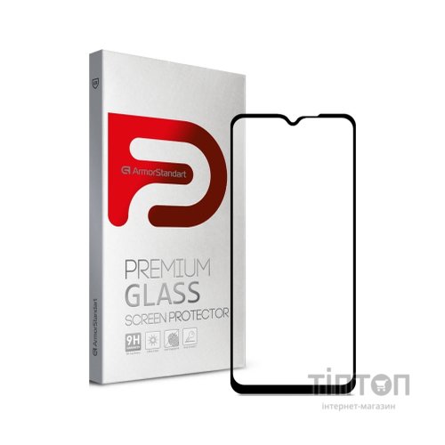 Скло захисне Armorstandart Full Glue Oppo А73 Black (ARM59542)