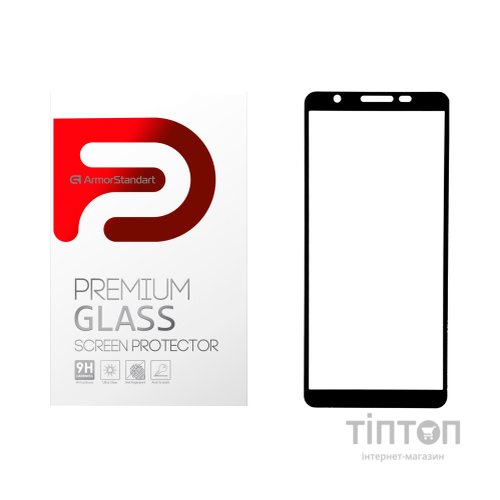 Скло захисне Armorstandart Full Glue Samsung A01 Core (A013F) Black (ARM57291)