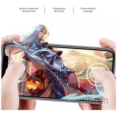 Скло захисне Armorstandart Full Glue Samsung A72 (A725) Black (ARM58349)