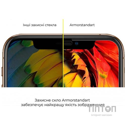 Скло захисне Armorstandart Full Glue Samsung A72 (A725) Black (ARM58349)