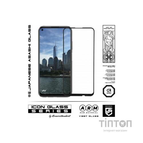 Скло захисне Armorstandart Icon Huawei P40 Lite E Black (ARM56466-GIC-BK)