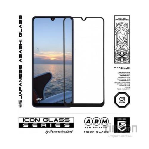 Скло захисне Armorstandart Icon Samsung A31 Black (ARM56241-GIC-BK)