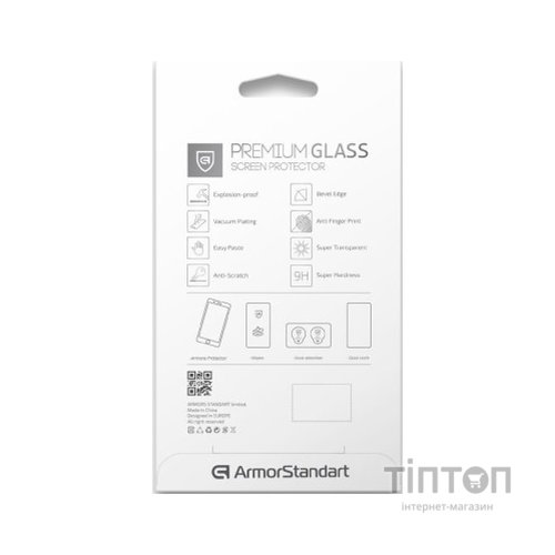 Скло захисне Armorstandart Icon Xiaomi Mi 10T Lite Black (ARM57361)
