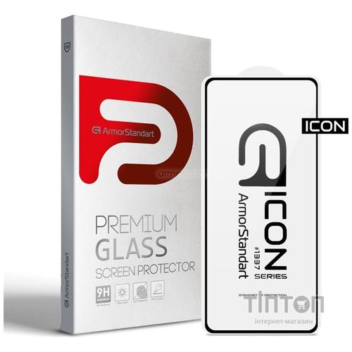 Скло захисне Armorstandart Icon Xiaomi Poco X4 GT Black (ARM62077)