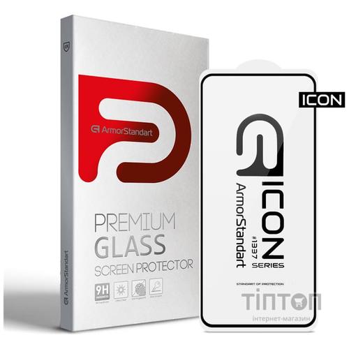 Скло захисне Armorstandart Icon Xiaomi Redmi 10 Black (ARM59794)