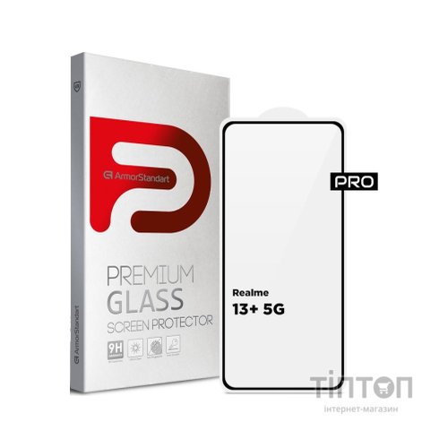 Скло захисне Armorstandart Pro Realme 13+ 5G Black (ARM80504)