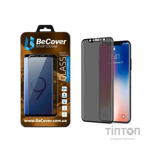 Скло захисне BeCover Anti-spying Samsung Galaxy M10 SM-M105 Black (703918)