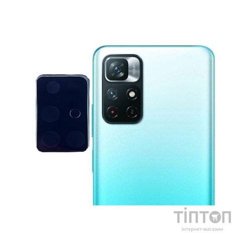 Скло захисне BeCover for camera Xiaomi Redmi Note 11 4G Black (707838)