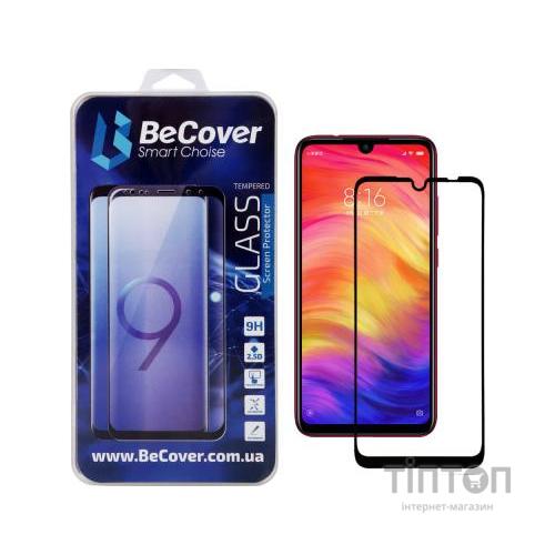 Скло захисне BeCover Full Glue & Cover Xiaomi Redmi Note 7 Black (703190)