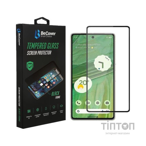 Скло захисне BeCover Google Pixel 7 Black (708571)
