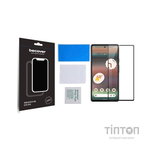 Скло захисне BeCover Google Pixel 7a Black (709767)