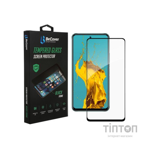 Скло захисне BeCover Infinix Hot 12 Play (X6816D) Black (707601)