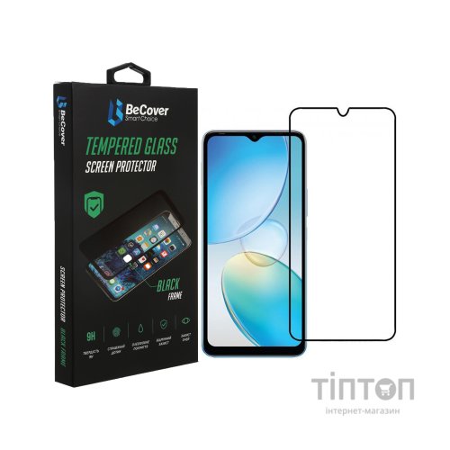 Скло захисне BeCover Infinix Note 12 (X663D) Black (708142)
