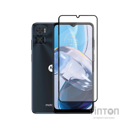 Скло захисне BeCover Motorola Moto E22/E22i Black (709731)