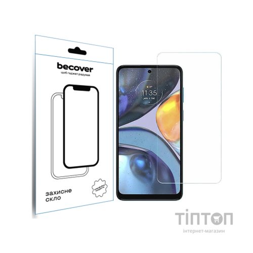 Скло захисне BeCover Motorola Moto E32s 3D Crystal Clear Glass (709734)
