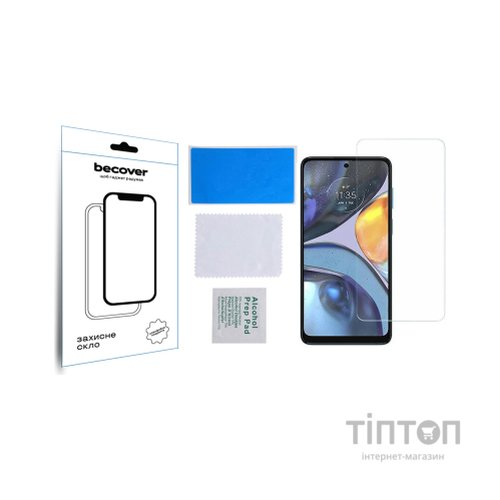 Скло захисне BeCover Motorola Moto E32s 3D Crystal Clear Glass (709734)