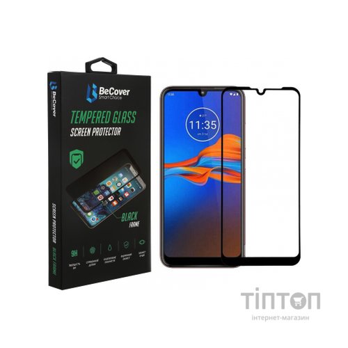 Скло захисне BeCover Motorola Moto E6i Black (706654)