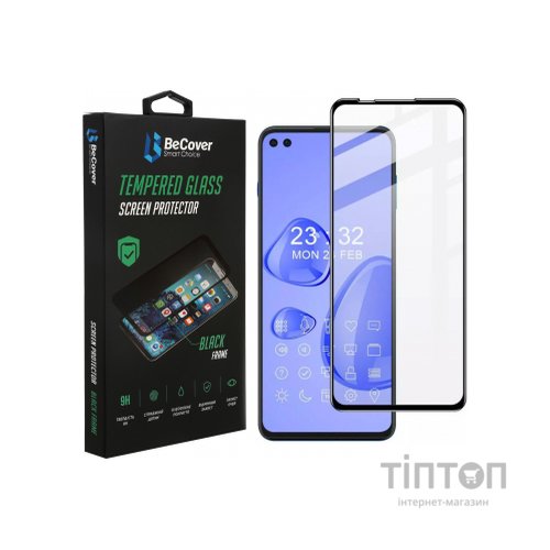 Скло захисне BeCover Motorola Moto G100 Black (706895)