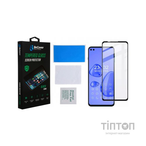 Скло захисне BeCover Motorola Moto G100 Black (706895)