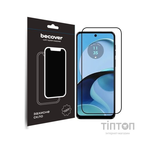 Скло захисне BeCover Motorola Moto G14 Black (709935)