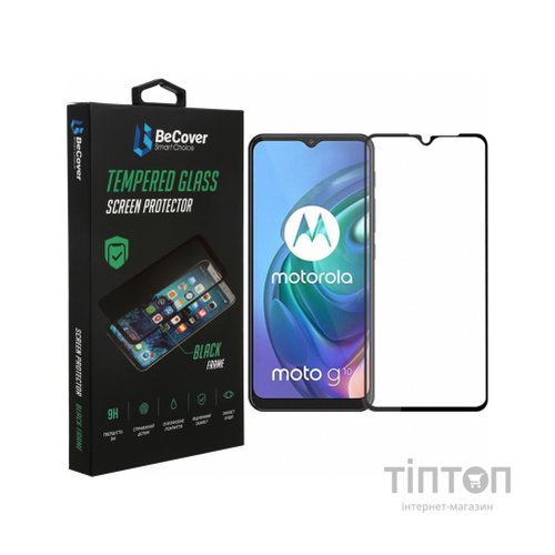 Скло захисне BeCover Motorola Moto G20 Black (706453)
