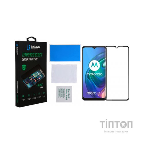 Скло захисне BeCover Motorola Moto G20 Black (706453)