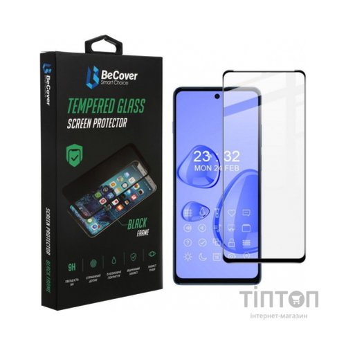 Скло захисне BeCover Motorola Moto G200 Black (707242)