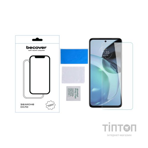 Скло захисне BeCover Motorola Moto G52/G82 3D Crystal Clear Glass (709736)