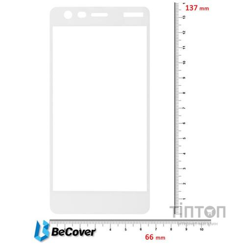 Скло захисне BeCover Nokia 2 White (702167)