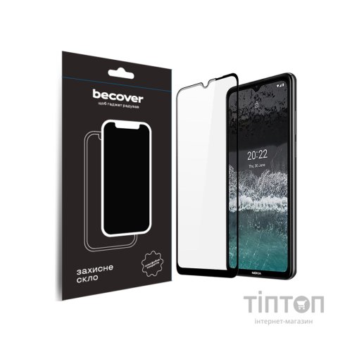 Скло захисне BeCover Nokia C21 Black (709741)