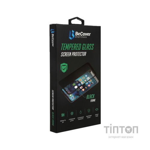 Скло захисне BeCover OPPO A15 / A16 / A54s / A55 5G Black (706088)