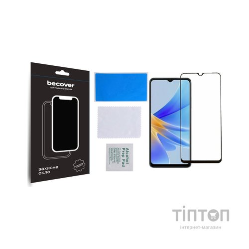 Скло захисне BeCover Oppo A17/A17k 4G Black (709774)