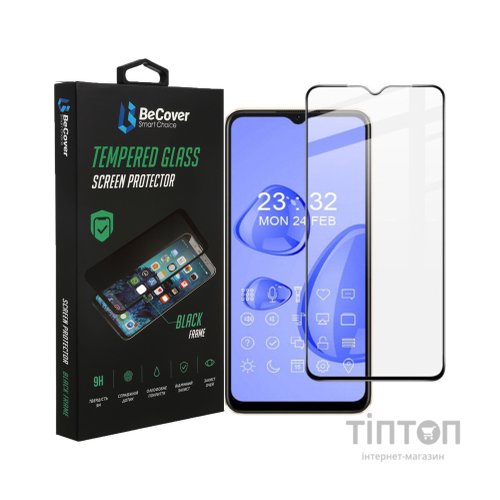 Скло захисне BeCover Oppo A57s Black (708550)