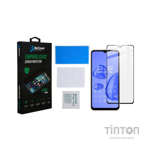 Скло захисне BeCover Oppo A57s Black (708550)
