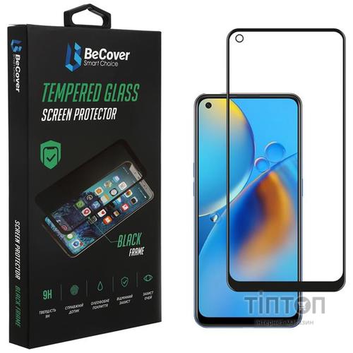 Скло захисне BeCover Oppo A74 4G Black (706656)