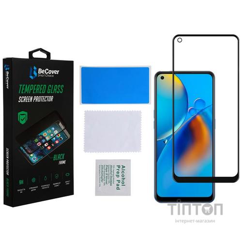 Скло захисне BeCover Oppo A74 4G Black (706656)