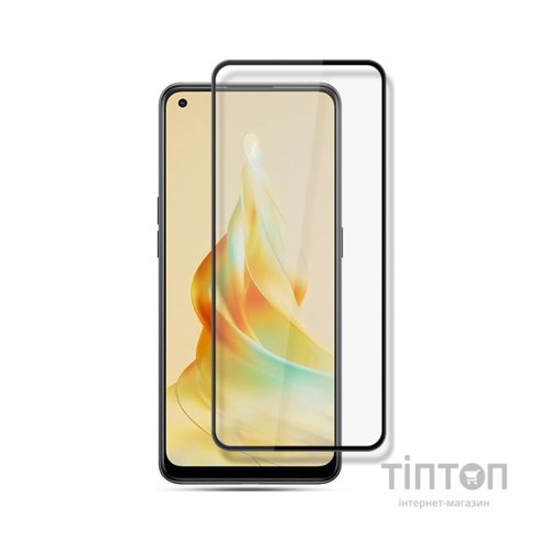 Скло захисне BeCover Oppo Reno8 T Black (709771)