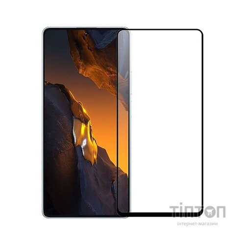 Скло захисне BeCover Poco F5 Black (709743)