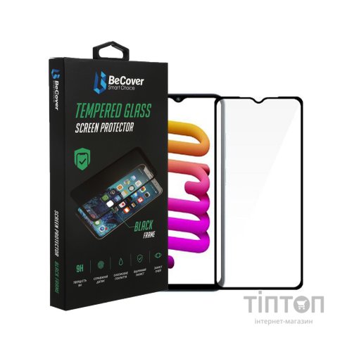 Скло захисне BeCover Poco M5 4G Black (708148)
