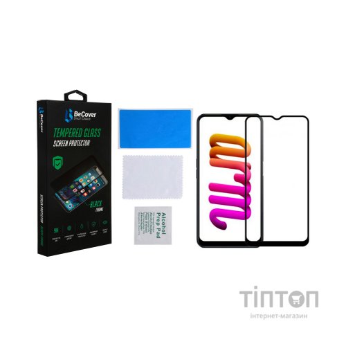 Скло захисне BeCover Realme C30/C30s/C33 Black (708568)