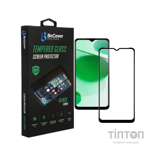 Скло захисне BeCover Realme C35 Black (708155)
