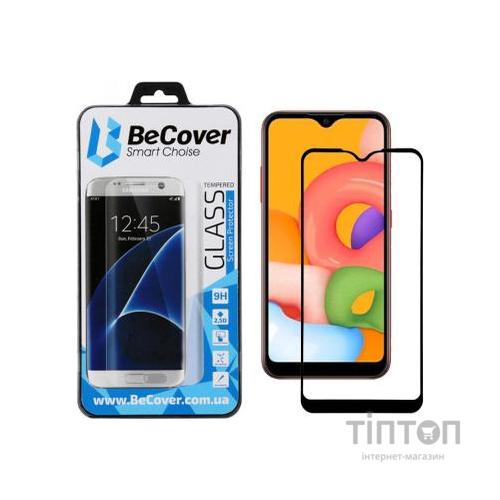 Скло захисне BeCover Samsung Galaxy A01 SM-A015 Black (704666)